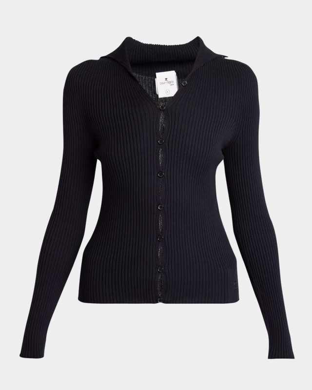 Solar Light Rib Cardigan